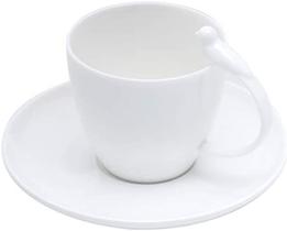 Conjunto de 5 Xícaras para Chá de Porcelana Passarinhos 200 ml - Wolff