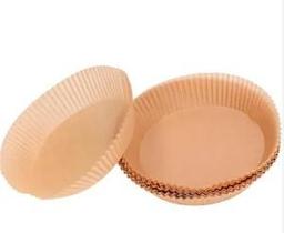 Conjunto de 50 Formas de Papel Descartável para Air Fryer Conjunto de 50 Formas de Papel Descartável para Air Fryer
