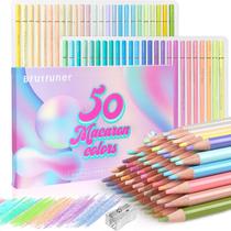 Conjunto de 50 Lápis de Cor Macaron Pastel LBW com Núcleo Macio Conjunto de 50 Lápis de Cor Macaron Pastel LBW com Núcleo Macio