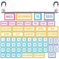 Conjunto de 55 cartões com vareta magnética Flip Calendar YYST 98 cm Conjunto de 55 cartões com vareta magnética Flip Calendar YYST 98 cm