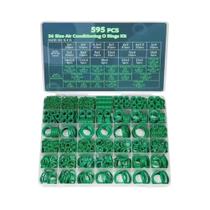 Conjunto De 595 Peças De Juntas O-Ring De Borracha Com 42 Grades Para Vedação De Compressor De Ar