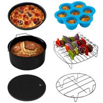 Conjunto de 6 acessórios para fritadeiras Air Fryer COSORI para fornos de 5,8 QT pretos