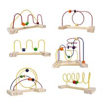 Conjunto de 6 Aramados Montanha Russa Pedagógica Brinquedo Educativo - Carlu - 3 anos