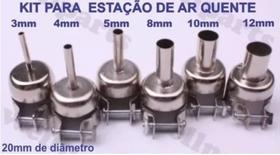 Conjunto De 6 Bicos Para Soprador Termico Estação