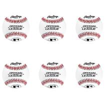 Conjunto de 6 Bolas de Beisebol Rawlings OLB3 Liga Oficial Conjunto de 6 Bolas de Beisebol Rawlings OLB3 Liga Oficial