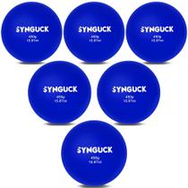 Conjunto de 6 Bolas de Treino SYNGUCK 450 g com Peso para Plyo Conjunto de 6 Bolas de Treino SYNGUCK 450 g com Peso para Plyo