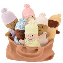 Conjunto de 6 Bonecas de Pelúcia Creative Minds - Basket of Babies