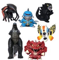 Conjunto de 6 bonecos de ação TWCare Godzilla para crianças 2020 Conjunto de 6 bonecos de ação TWCare Godzilla para crianças 2020