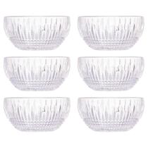 Conjunto de 6 Bowls de Cristal Queen 300ml - Wolff