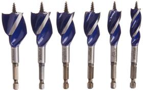 Conjunto de 6 Brocas IRWIN SPEEDBOR para Madeira - 4 Polegadas Conjunto de 6 Brocas IRWIN SPEEDBOR para Madeira - 4 Polegadas
