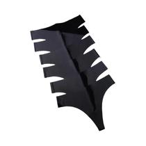 Conjunto De 6 Calcinhas Sem Costura Pretas Para Mulheres, Lingerie Sexy TrowBridge, G-Strings