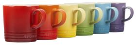 Conjunto de 6 Canecas Le Creuset London Stoneware 355ml - Multicolorido