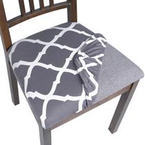 Conjunto de 6 capas de assento para cadeira SearchI Stretch Printed Conjunto de 6 capas de assento para cadeira SearchI Stretch Printed
