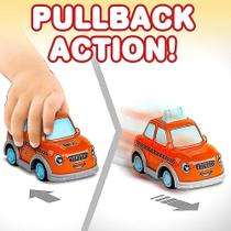 Conjunto de 6 carros de brinquedo Mini Pullback Conjunto de 6 carros de brinquedo Mini Pullback