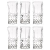Conjunto de 6 Copos Altos de Vidro Stella 360ml - Wolff Conjunto de 6 Copos Altos de Vidro Stella 360ml - Wolff