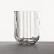 Conjunto de 6 Copos Canelados 260ml Elegante Conjunto de 6 Copos Canelados 260ml Elegante