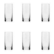 Conjunto de 6 Copos de Cristal 440ml Flat Classic