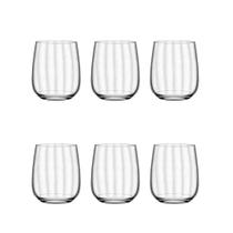 Conjunto de 6 Copos De Cristal On The Rocks 460Ml Proper Effect