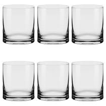 Conjunto de 6 Copos de Cristal para On The Rocks 390ml Flat Classic