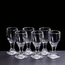 Conjunto De 6 Copos De Licor Mini De 10ml Copos Pequenos Em Forma De Bala Para Tequila Whisky Vodka