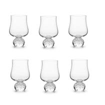Conjunto De 6 Copos Em Vidro Base Esfera Transparente 440Ml BTC Conjunto De 6 Copos Em Vidro Base Esfera Transparente 440Ml BTC