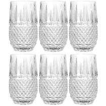 Conjunto de 6 Copos Glasgow de Vidro 350ml - Wolff Conjunto de 6 Copos Glasgow de Vidro 350ml - Wolff