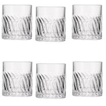 Conjunto De 6 Copos Para Drinks Whisky 220 Ml Ondas Do Mar