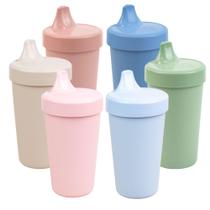 Conjunto de 6 Copos Re-Play de 300 ml Antivazamento para Crianças Conjunto de 6 Copos Re-Play de 300 ml Antivazamento para Crianças