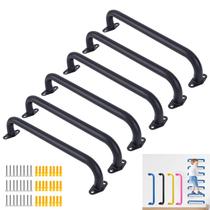 Conjunto de 6 Corrimãos de Metal BiJun 17" para Barras de Macaco Internas Conjunto de 6 Corrimãos de Metal BiJun 17" para Barras de Macaco Internas