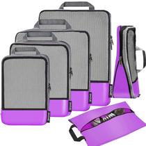 Conjunto de 6 Cubos de Compressão BAGAIL para Embalagem e Viagem Conjunto de 6 Cubos de Compressão BAGAIL para Embalagem e Viagem