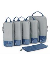 Conjunto de 6 Cubos de Compressão BAGSMART para Viagem