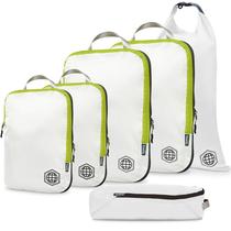 Conjunto de 6 Cubos de Compressão para Viagem TRIPPED - Organizadores de Mala