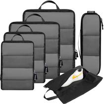 Conjunto de 6 Cubos de Embalagem BAGAIL Ultraleves - Pretos Conjunto de 6 Cubos de Embalagem BAGAIL Ultraleves - Pretos