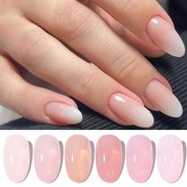 Conjunto de 6 Esmaltes em Gel Born Pretty Jelly Pink - 7ml cada