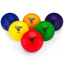 Conjunto de 6 espumas Dodgeballs GSM Brands Stinger para crianças/adultos