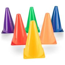 Conjunto de 6 Field Marker Cone Champion Sports TC9SET Conjunto de 6 Field Marker Cone Champion Sports TC9SET