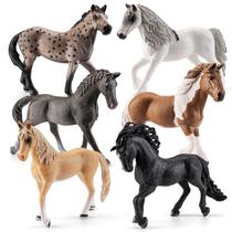 Conjunto de 6 Figuras de Cavalo Realistas THINKBAY Conjunto de 6 Figuras de Cavalo Realistas THINKBAY
