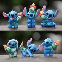 Conjunto de 6 Figuras Lilo & Stitch - Ornamento de Mesa Conjunto de 6 Figuras Lilo & Stitch - Ornamento de Mesa