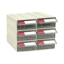 Conjunto De 6 Gavetas Empilháveis Para Armazenamento De Mesa 180x95x50mm LEADLOONG F1 Organizador