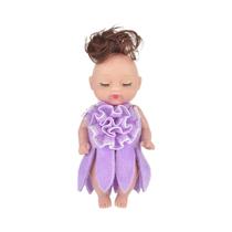 Conjunto De 6 Mini Bonecas Para Meninas, Bonecas Reborn Fofas, Presente De Páscoa E Aniversário,