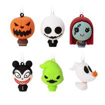 Conjunto de 6 minienfeites Hallmark Nightmare Before Christmas Conjunto de 6 minienfeites Hallmark Nightmare Before Christmas