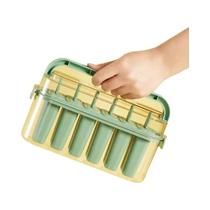 Conjunto De 6 Moldes Para Picolé Fácil De Fazer Em Casa Com Recipiente Portátil