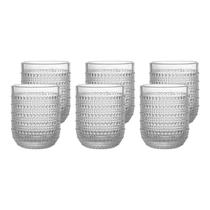 Conjunto de 6 Peças Copos Baixos Vidro Esfera 260ml Haus Concept