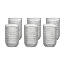 Conjunto de 6 Peças Copos Baixos Vidro Esfera 430ml Haus - Haus Concept