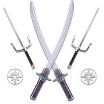 Conjunto de 6 peças de acessórios de fantasia Ninja Halloween Kangaroo