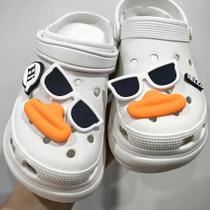 Conjunto De 6 Peças De Acessórios De PVC Para Crocs E Sandálias De Verão: Enfeites De Boca De