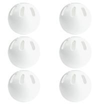 Conjunto de 6 peças de beisebol Wiffle Ball, tamanho oficial Conjunto de 6 peças de beisebol Wiffle Ball, tamanho oficial