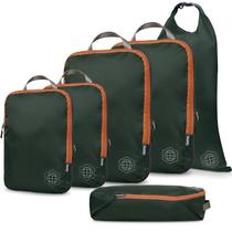 Conjunto de 6 peças de cubos de embalagem de compressão TRIPPED Travel Gear