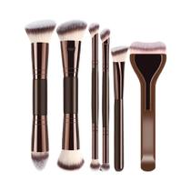 Conjunto De 6 Pincéis De Maquiagem De Ponta Dupla Para Base, Corretivo E Contorno Ideal Para Conjunto De 6 Pincéis De Maquiagem De Ponta Dupla Para Base, Corretivo E Contorno Ideal Para