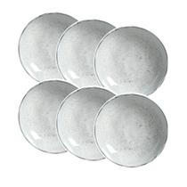 Conjunto de 6 Pratos Fundo Stoneware Bio Echo 22,5cm - Porto Brasil Conjunto de 6 Pratos Fundo Stoneware Bio Echo 22,5cm - Porto Brasil